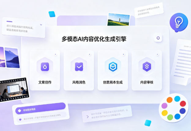 江都市AI智能内容优化创新 多模态生成技术丰富数字内容创作生态