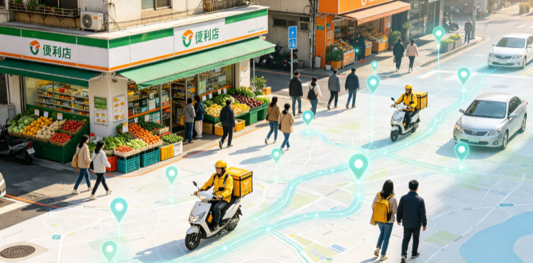 江都市渗透衣食住行，GEO 地理空间技术重塑大众日常消费服务场景