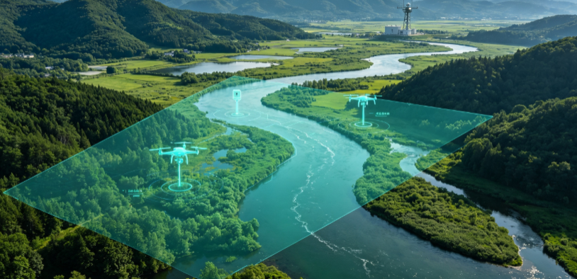 江都市GEO 全域空间监测筑牢生态屏障，空间技术支撑环境治理与灾害防御